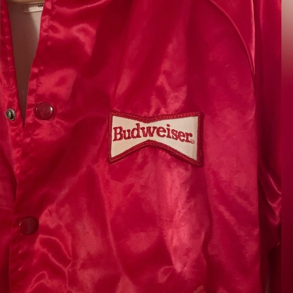 Anheiser Busch Jackets & Blazers - Vintage Budweiser Jacket- Vintage men’s size L/women’s S or M